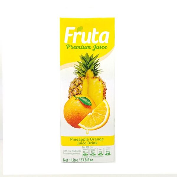 Fruta Pineapple (Orange)-1L Box