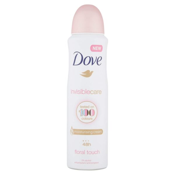 Dove Invisible Care, Floral Touch Antiperspirant Deodorant Spray, 150ML