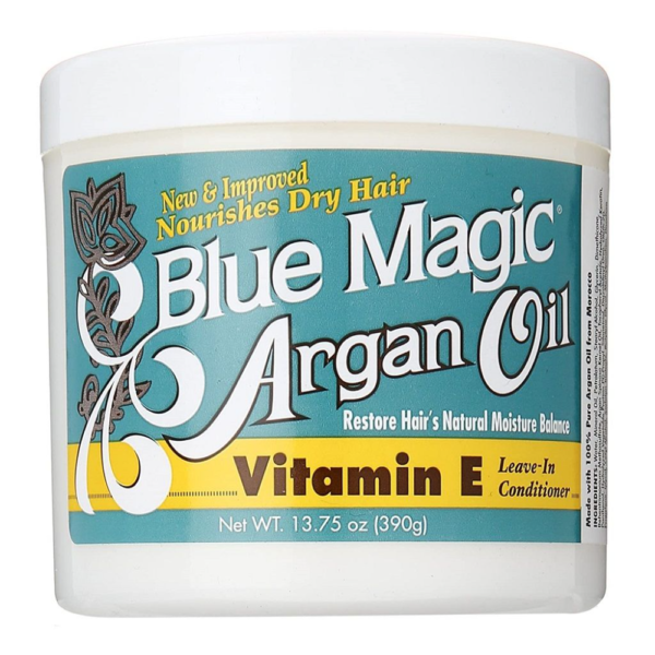 Blue Magic Argan Oil Vitamin E Leave In Conditioner 390g