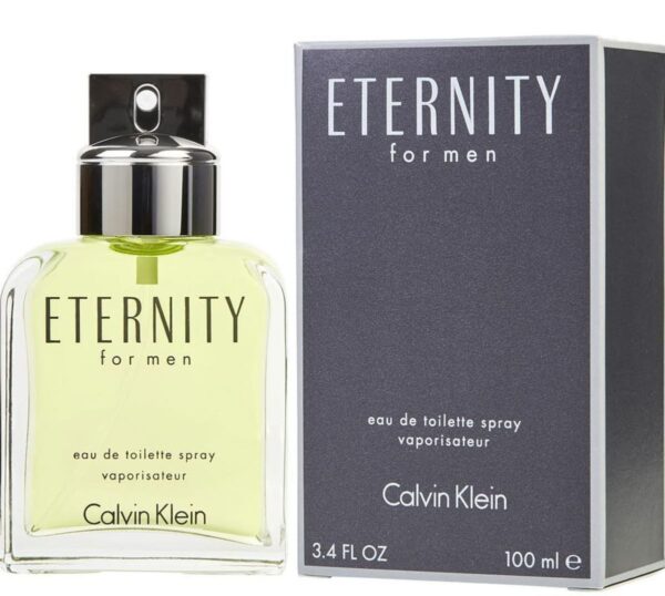 CALVIN KLEIN Cologne Eternity Man EDT Spray 3.4 OZ Men's Fragrance