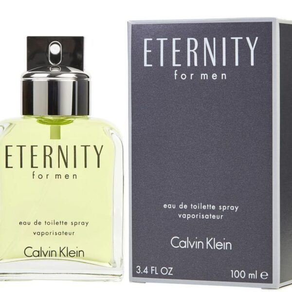 CALVIN KLEIN Cologne Eternity Man EDT Spray 3.4 OZ Men’s Fragrance
