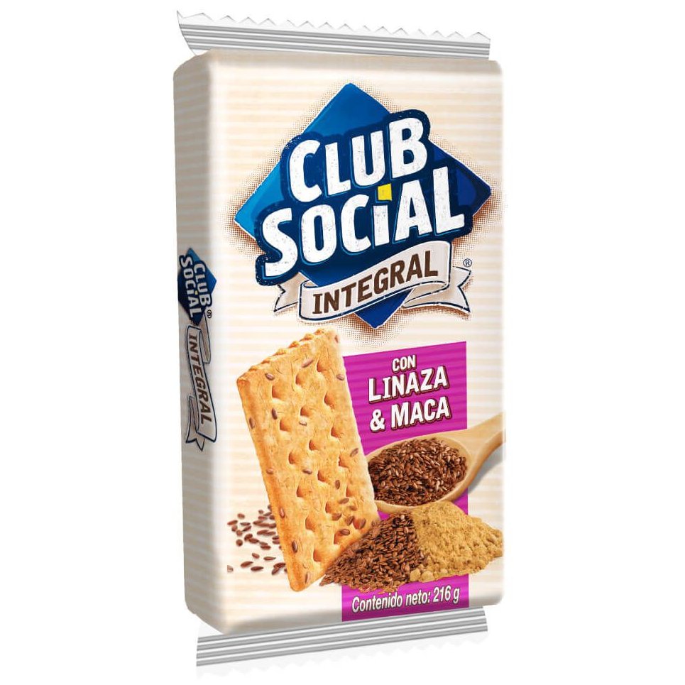 Club Social Maca & Linseed 216g – J's Supermarket