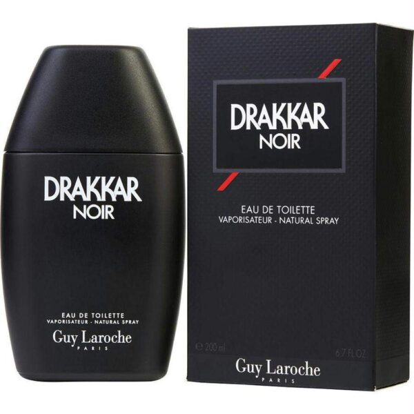 Guy Laroche Drakkar Noir Eau De Toilette Spray para hombres, 6.7 Oz