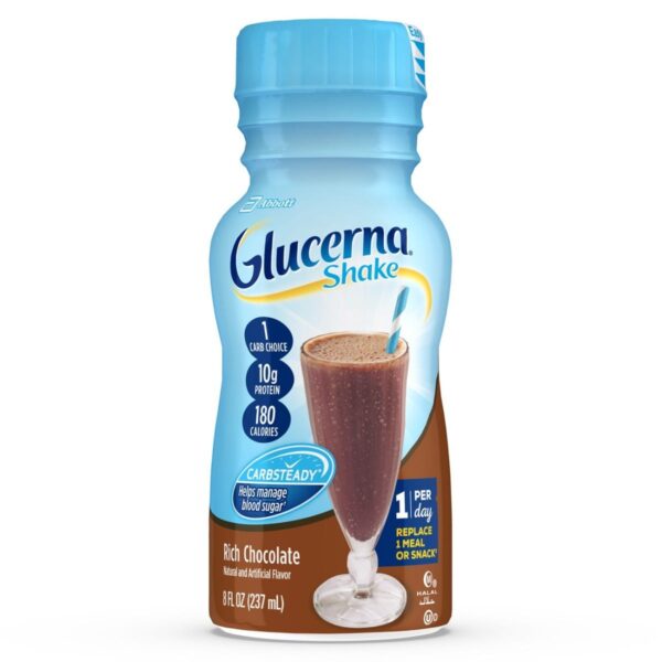 Glucerna Nutrition Shake, Rich Chocolate, 8 Fl Oz