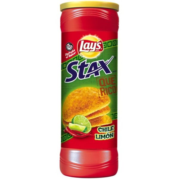 Lays Stax Chile Lemon 5.5oz