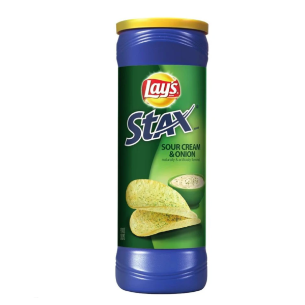Lays Stax Sour Cream & Onion 155.9g