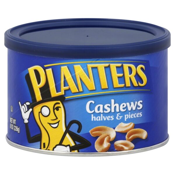 Planters Cashew Halves and Pieces 8oz