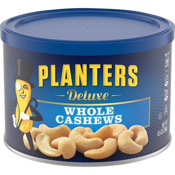 Planters Deluxe Whole Cashews 8.5oz
