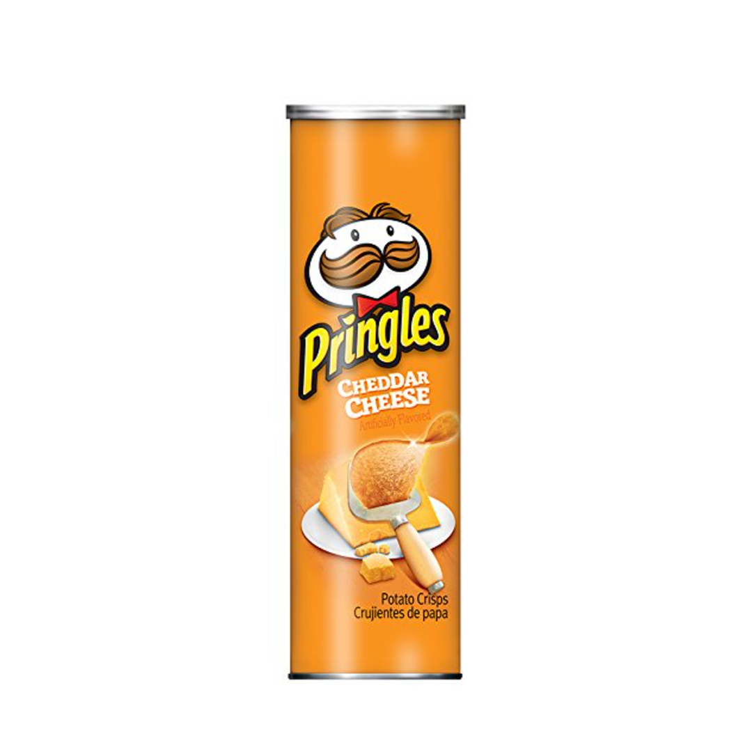 Pringles Cheddar Cheese Potato Crisps 158 g - J's Supermarket