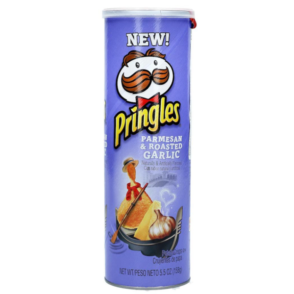 Pringles Parmesan Roasted-Garlic 158g - J's Supermarket