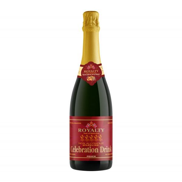 Royalty Non-Alcoholic Peach Wine 750ml