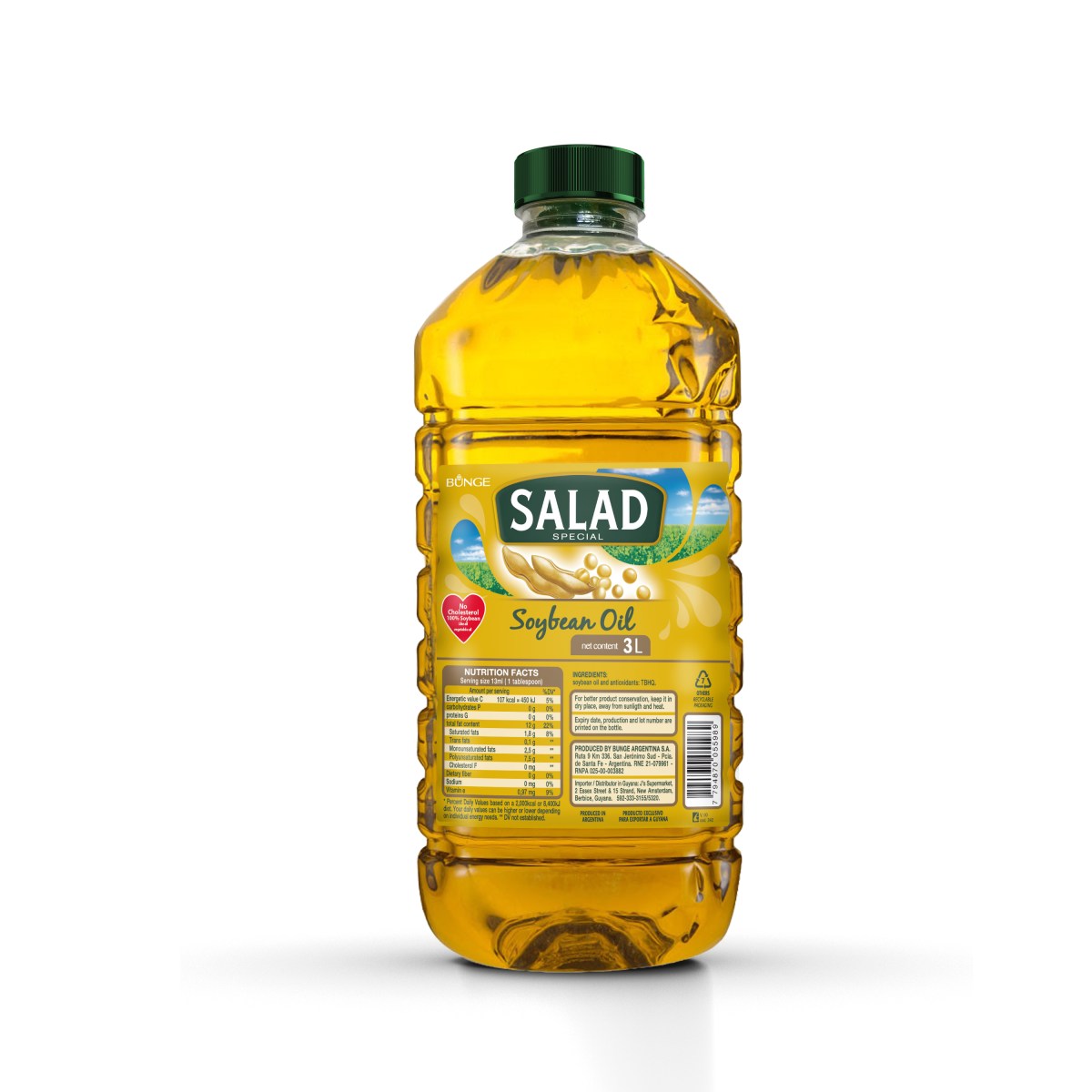 Salad Special Soybean Oil 3l J s Supermarket