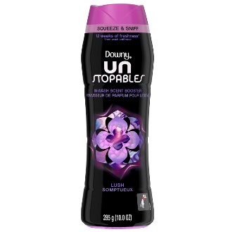Downy Unstopables In-wash Scent Booster Beads, Lush, 10.0 oz, 10 oz