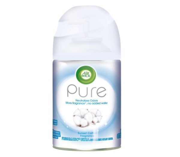 Air Wick Pure Freshmatic Refill Automatic Spray, Sunset Cotton, Air Freshener, 5.89 oz