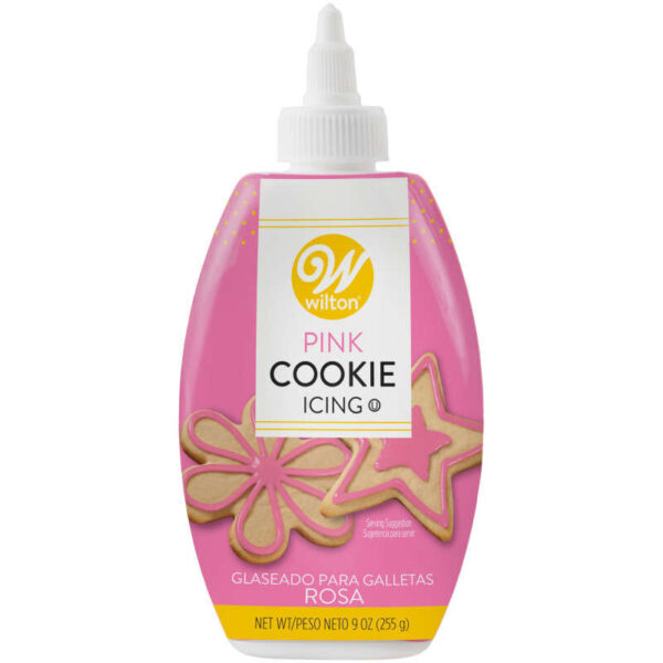 Wilton Cookie Pink Icing – 9oz