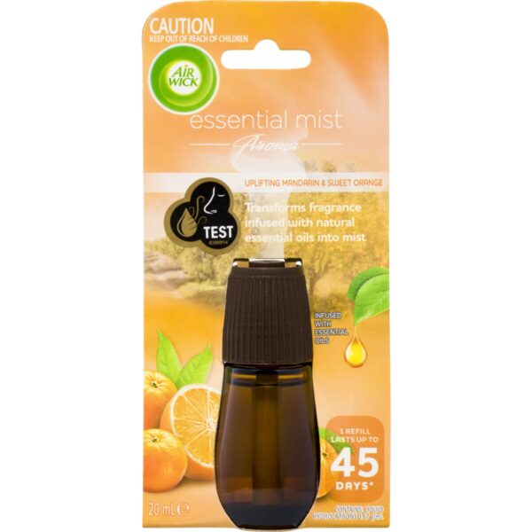 Air Wick Essential Mist Refill 20mL – Mandarin and Sweet Orange