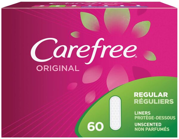 Carefree Original Regular Unscented 60