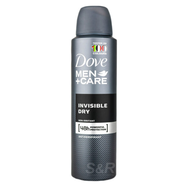 Dove Men Invisible Dry Deodorant Spray 150ml