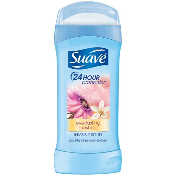 Suave Invisible Solid Everlasting Sunshine Anti-perspirant Deodorant, 2.6 Oz