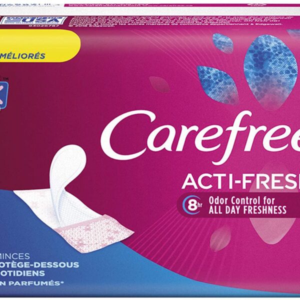 Carefree Body Shape Thin to-Go Pantiliners-Unscented