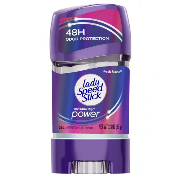 Lady Speed Stick Gel Deodorant Shower Fresh by Mennen for Women – 2.3 oz Deodorant Stick