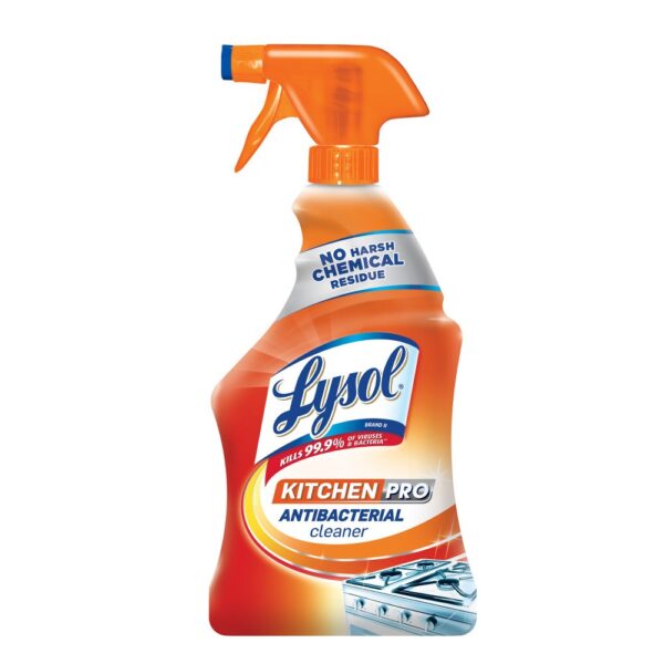Lysol Kitchen Pro Antibacterial Kitchen Cleaner Spray, 22oz