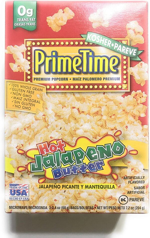 Primetime Popcorn Hot Jalapeno Butter