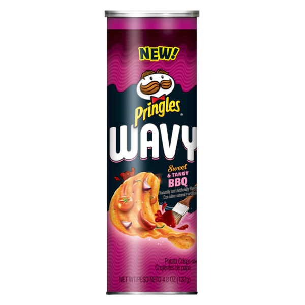 Pringles Wavy Sweet & Tangy BBQ 137g