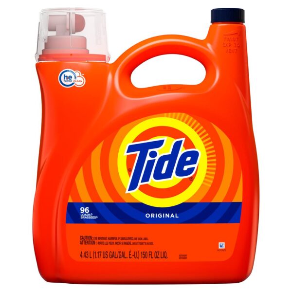 Tide Detergent Original Scent 150oz
