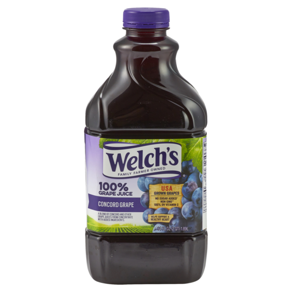 Welch’s Black Cherry Concord grape 64oz