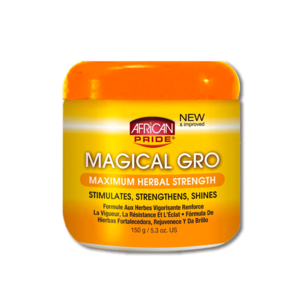 AFRICAN PRIDE African Miracle Magical Gro Rejuvenates Dry Hair 5.3oz