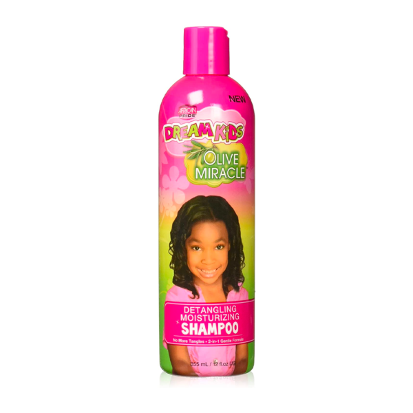 African Pride Dream Kids Olive Miracle Detangling Moisturizing Shampoo 355 ml