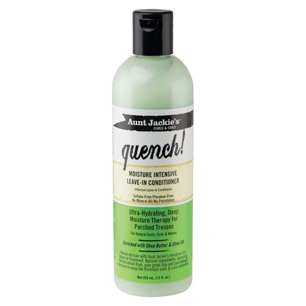 Aunt Jackie’s Curls & Coils Quench! Moisture Intensive Leave-In Conditioner (12 oz.)