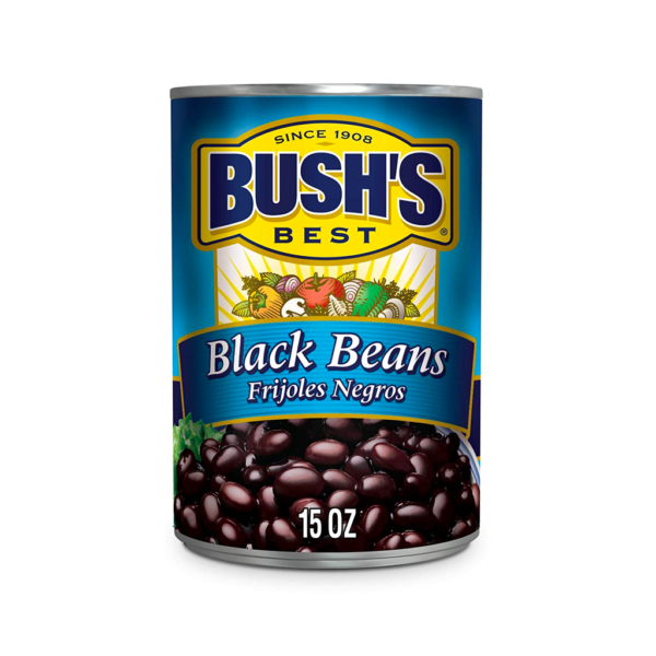 BUSH’S BEST Canned Black Beans 15 oz