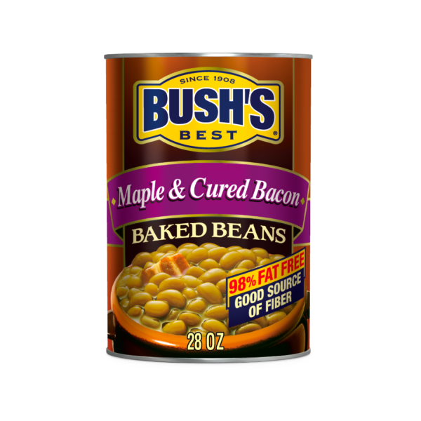 BUSH’S Maple and Cured Bacon Baked Beans 28 oz