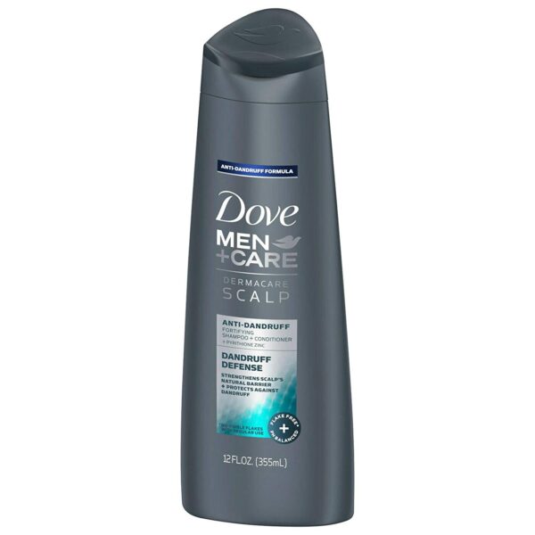 Dove Men+Care Dermacare Scalp 2 in 1 Shampoo & Conditioner Dandruff Defense 12 oz