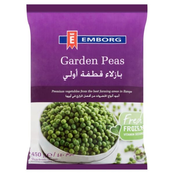 EMBORG Garden Peas 450G