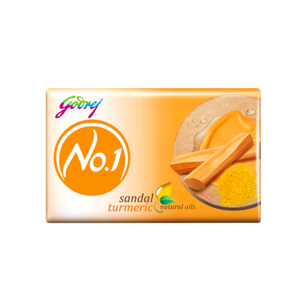 Godrej No.1 Bathing Soap Sandal & Turmeric 150g
