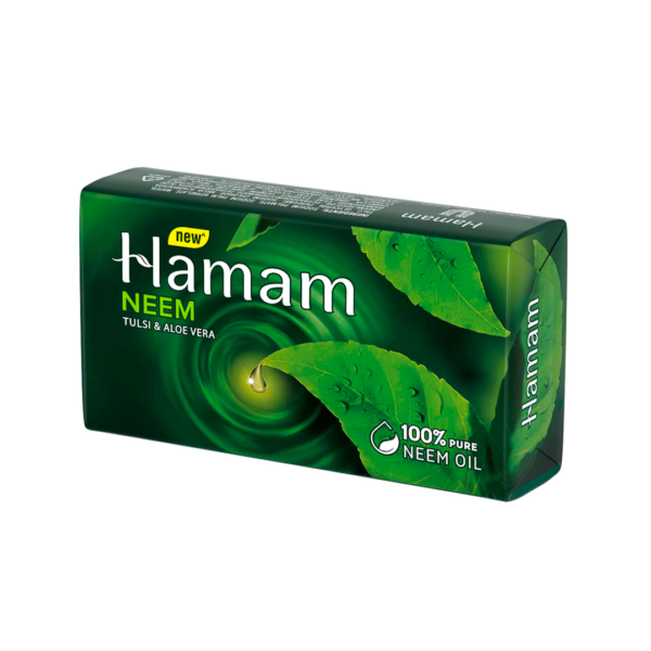Hamam Neem Tulsi and Aloevera Soap Bar 150 gm