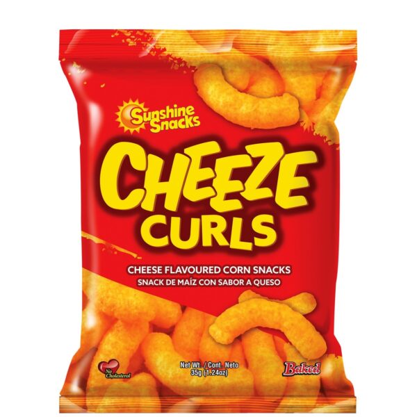 Sunshine Corn Curls 15G Small