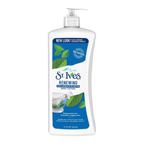 St Ives Body Lotion 21oz Skin Renewing by St Ives