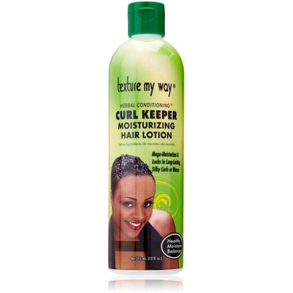 Texture My Way Curl Keeper Moisturizing Hair Lotion 12 Oz
