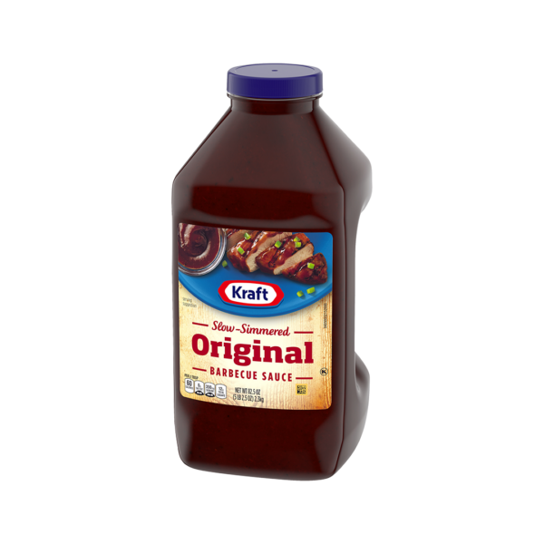 Kraft Original Slow-Simmered Barbecue Sauce, 82.5 oz Bottle