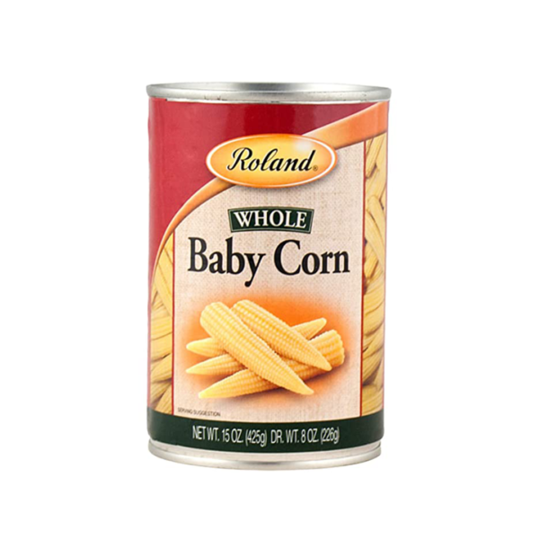 Roland Foods Whole Fancy Small Baby Corn