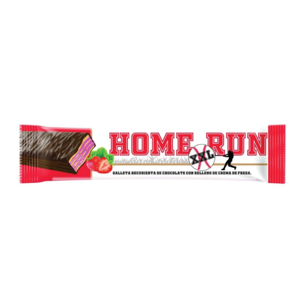 Home Run Strawberry Chocolate Wafer 75G