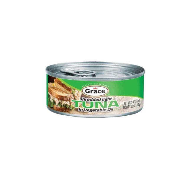 Grace Shredded Light Tuna In vegetable Oil