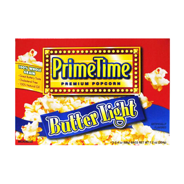 Primetime butter light Popcorn 7.2oz