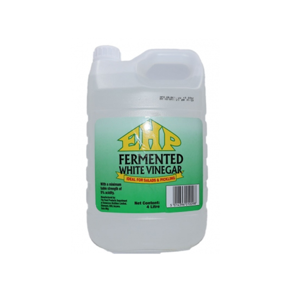 Ehp Fermented White Vinegar 4ltr