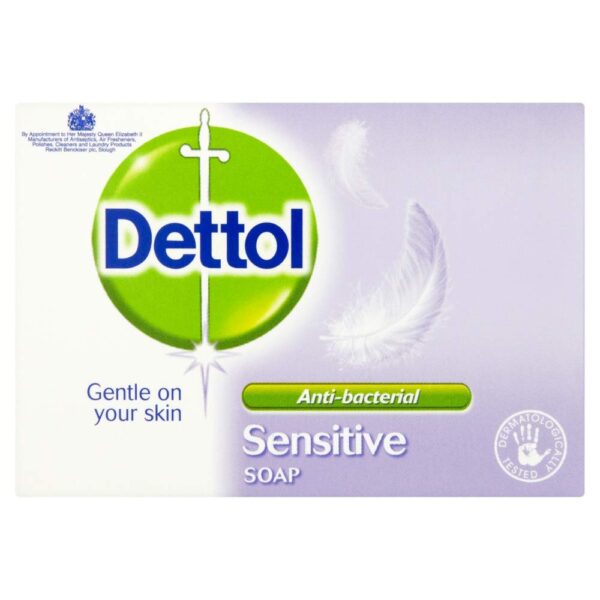 Dettol Antibacterial Bar Soap Sensitive, 100 g