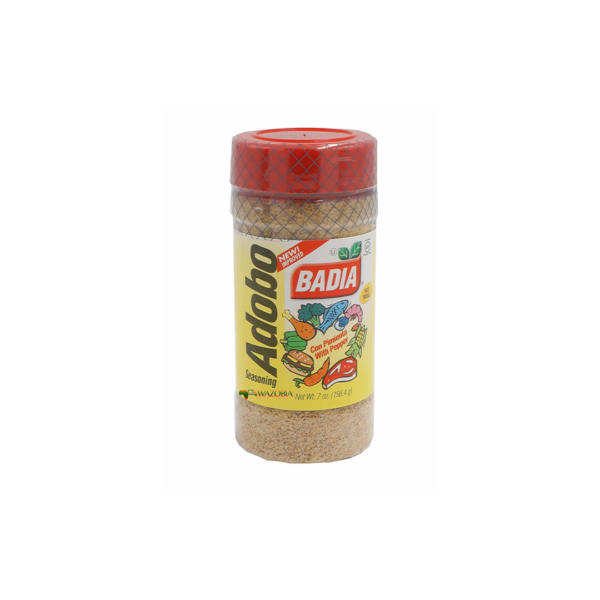 Badia Adobo Seasoning with Pepper, 7 oz